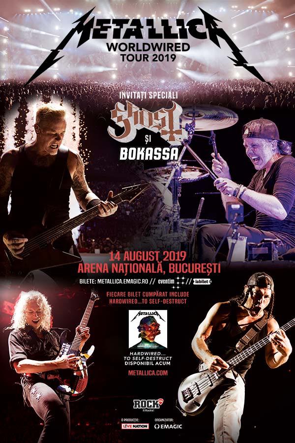 Metallica vine în România pe Arena Națională Metallica 1