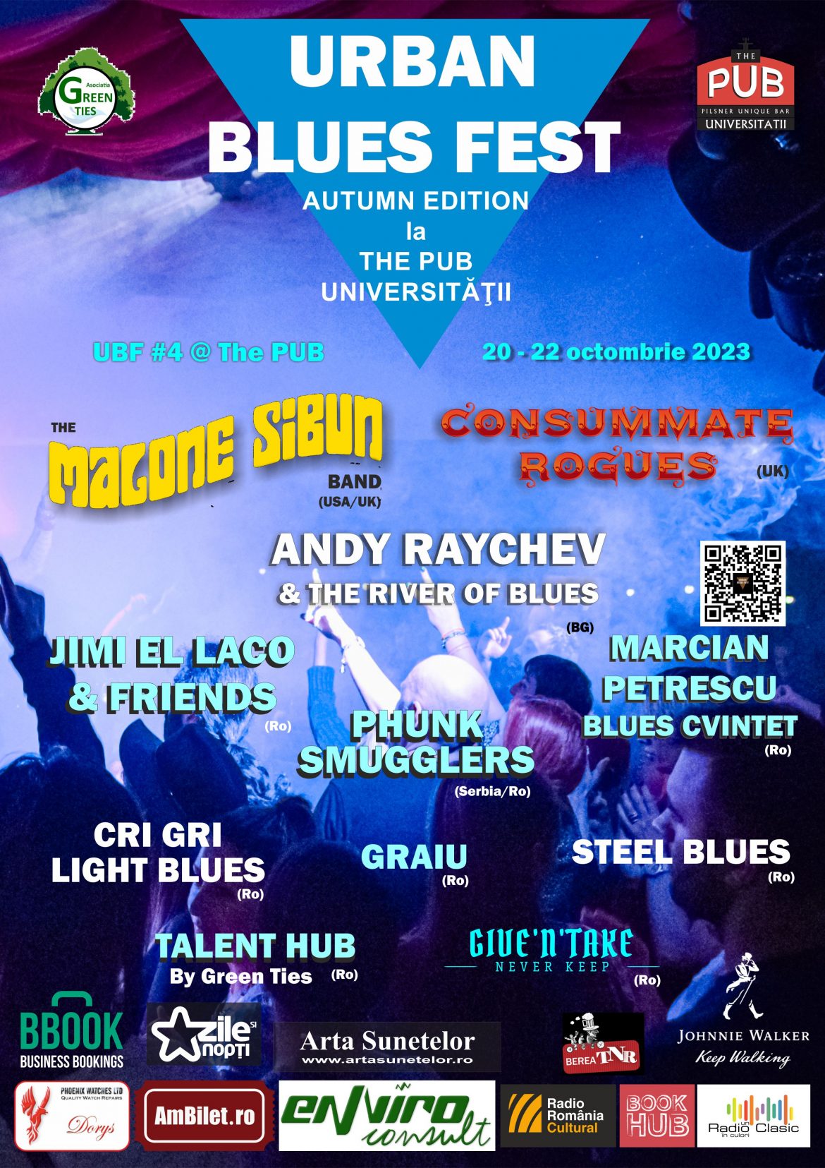 Urban Blues Fest #4 - Autumn edition - 20-22 octombrie 2023!