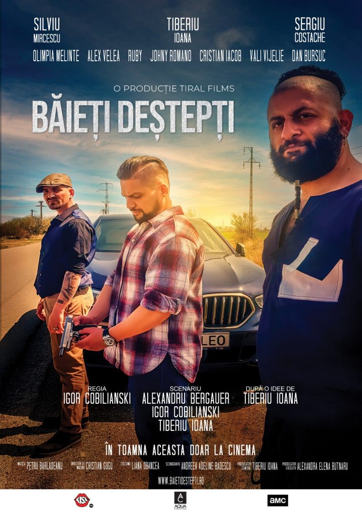 Băieți Deștepți, un nou film de acțiune-comedie în regia lui Igor Cobileanski, din 13 Octombrie în cinematografe Bafis baieti Destepti Main